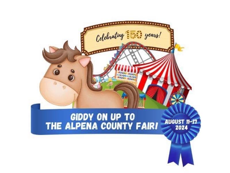 Logo for 2024 Alpena County Fair