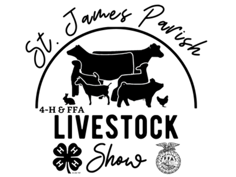 Logo for 2025 St. James Parish Livestock Show